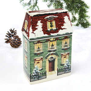 Ceramic box w. lid - 16X24CM