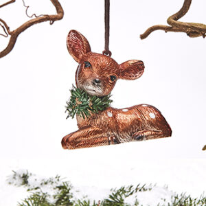 Plastic reindeer - 8CM
