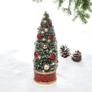 Christmas tree with light (BAT) - 31CM