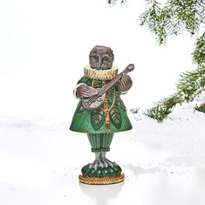 Owl figure, Poly. - 17CM