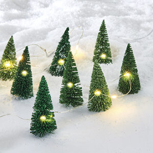 Light chain, Christmas treex15, 210cm (BAT) - 7CM