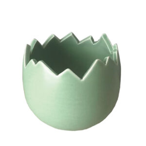 Egg shell, dolomite, green - 9CM