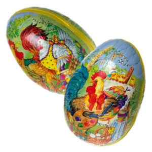 Paper egg, brewster - 25CM, 2 ASS.