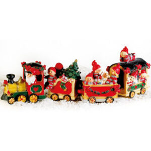 Poly Christmas train - 7X38CM, 1/BOX