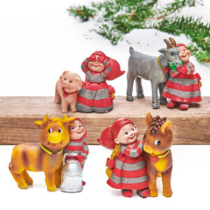 Poly Pobra baby pixy, on the country - 6CM, 4 ASS.