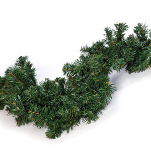 Green spruce garland, 3m -