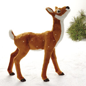Reindeer, fake fur - 55CM