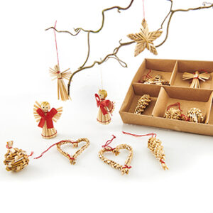 Straw to hangs, gift box - 13/BOX
