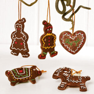Poly Pobra honey cakes, to hang - 9CM, 5 ASS.