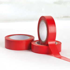 Tape, red, 19mmx10m - 2/BAG