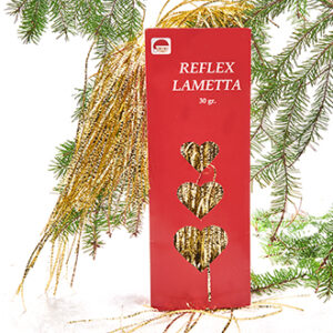 Golden reflex tinsel lametta, 30gr -
