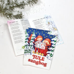Christmas carols, in danish - 19X13CM, 4/BAG
