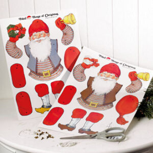 Jumping jack, not assembled - 40X30CM, 2 ASS., 2/BAG