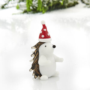 Hedgehog, glass - 6CM