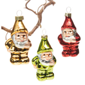 Glass decoration, to hang - 8CM, 3/BOX