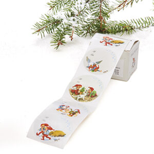 Adhesive gift tags/roll, Vilhelm Hansen - 5CM, 100/BOX