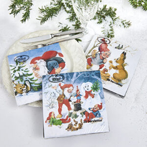 3-Layer Napkins - 33X33CM, 3 ASS., 20/PAC