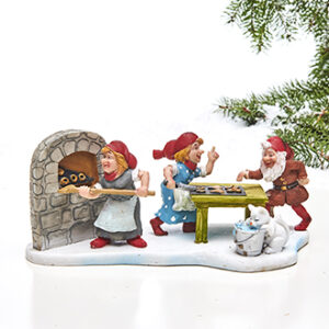 Poly figure, baker, Vilhelm Hansen - 8CM