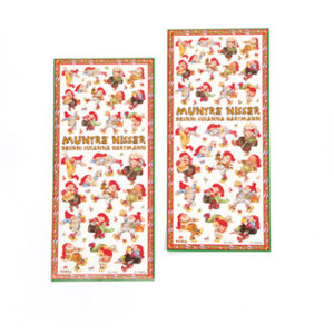 Stickers, Pobra jolly santas - 28X13CM, 2/BAG
