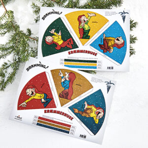 Bramming hobby cornet sheets - 28X40CM, 2 ASS., 2/BAG