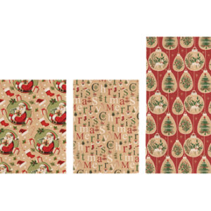 Wrapping paper, 70gr., 70cmx3m - 3 ASS.