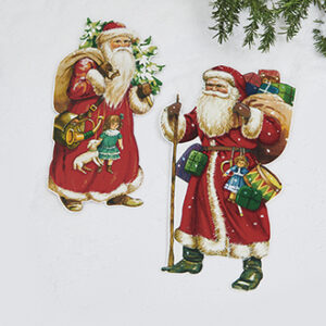 Cardboard Pobra Santa - 40CM, 2/BAG