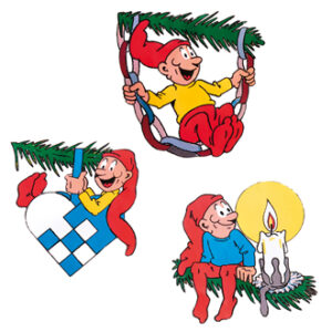 Wooden Bramming pixy - 60CM, 3 ASS.