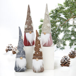 Pixy doll, gnome, fabric - 26CM, 4 ASS.
