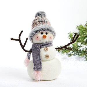 Snowman, fabric - 28CM