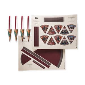 Juel&Brandt, DIY, paper hangings, cornets, 160g, 2 designs/bag