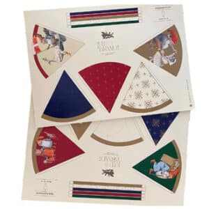 Juel&Brandt, DIY, paper hangings, cornets, 160g, 2 designs/bag