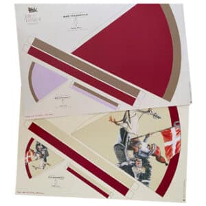 Juel&Brandt, DIY, paper hangings, cornets, 160g, 2 designs/bag