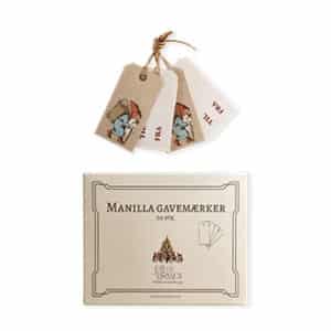 Juel&Brandt, Manilla gift tags, 20/BAG