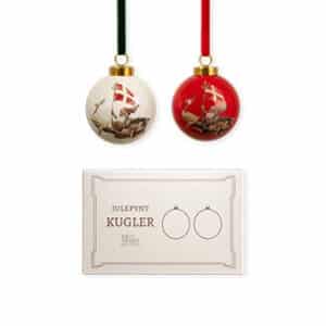 Juel&Brandt, Porcelain hanging, Ø6CM, 2 designs/box