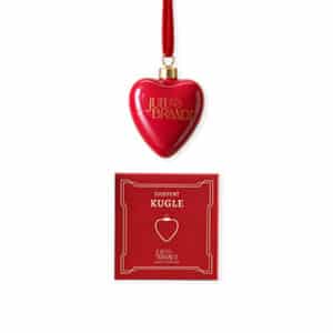 Juel&Brandt, Porcelain heart, hanging, 6CM