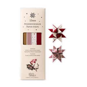 Juel&Brandt, Star shreds, 15mm x 45CM, 4 designs/bag -60/bag