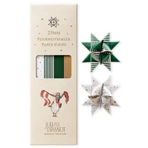 Juel&Brandt, Star shreds, 25mm x 86CM, 4 designs/bag - 60 bag