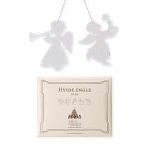 Juel&Brandt cardboard angel, hanging, 30CM-5/bag