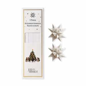 Star shreds, white,15mmx45cm -32/bag