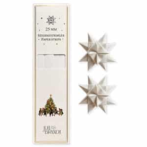 Star shreds, white, 25mmx86cm -32/bag