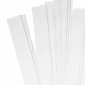 Star shreds, white, 25mmx86cm -32/bag