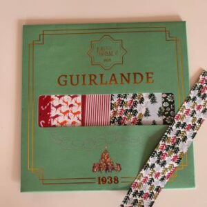 Paper strips for DIY garlands, multi pattern, 25mmx150mm. 6 asst. 60/bag