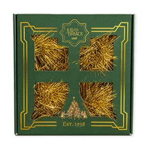 Tinsel garland, gold, 2M, Ø:10cm