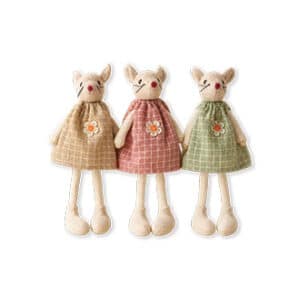 Mouse, for edge, 16CM, 3 ASS.