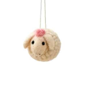 Lamb /sheep, wool, to hang, 4CM,