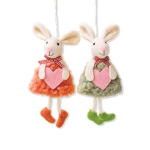Easter bunny to hang, 15CM, 2 ASS.