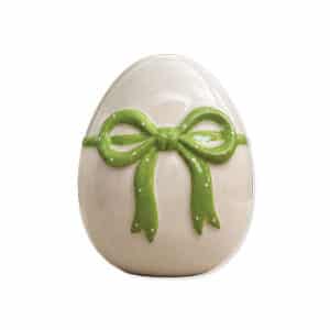 Egg, standing, ceramic, 10CM.